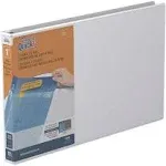 Stride QuickFit Ledger D-Ring View Binder 1&#034; Capacity 11 x 17 White 94010