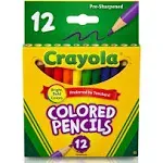 Crayola Colored Pencils - 12 pencils