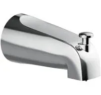 Design House 522912 Slip-On Pull-Up Wall Mount Tub Diverter Spout Polished Chrom