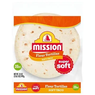 Mission Soft Taco Flour Tortillas