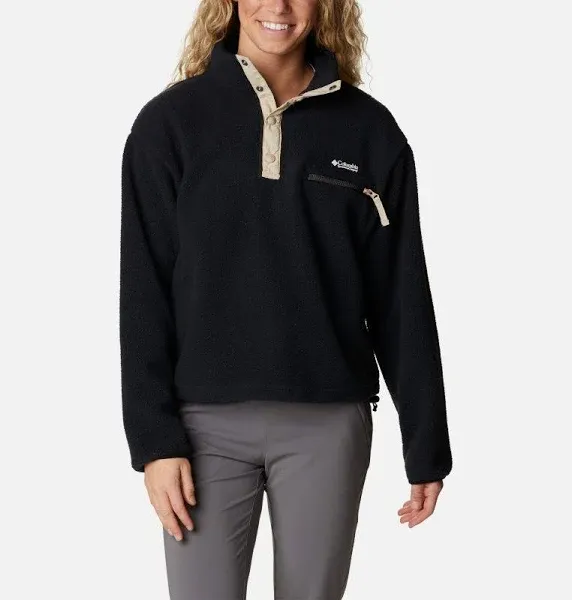 Columbia Women's Helvetia Cropped Half Snap Fleece