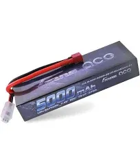 Gens Ace 7.4V 5000mAh 2S 50C LiPo Battery