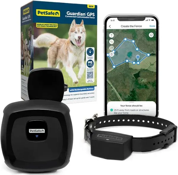 PetSafe Guardian GPS Connected Customizable Fence - Base Unit ONLY No Collar