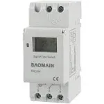 Baomain Thc15a Digital LCD Power Weekly Programmable Timer Switch AC 220V