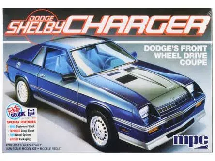 MPC 1986 Dodge Shelby Charger 1/25 Model Kit