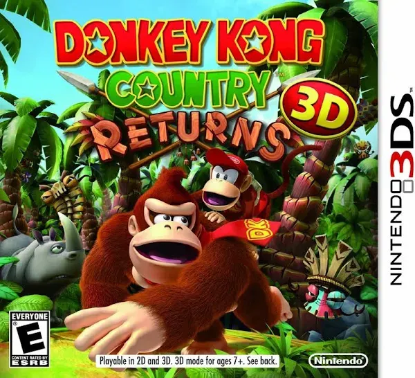 Nintendo Donkey Kong Country Returns (Nintendo Wii, 2010)