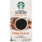 Starbucks VIA Instant Coffee Medium Roast Pike Place Roast