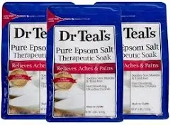 Dr Teal's Pure Epsom Salt Soaking Solution Soften Milk & Honey