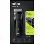 Braun Series 3 Electric Shaver For Men with Precision Beard Trimmer UK 2 Pin Plug ...