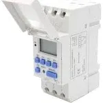 Baomain Thc15a AC 110V Digital LCD Power Programmable Timer Time Switch Relay 16A Amp White