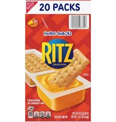 Handi-Snacks Ritz Crackers N Cheesy Dip