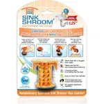 SinkShroom® (Orange) The Hair Catcher That Prevents Clogged Bathroom Sink Drains by TubShroom.com