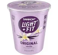 Light + Fit Nonfat Gluten-Free Vanilla Yogurt