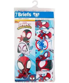 Toddler Size 2T/3T White, Red & Blue Spidey Briefs Marvel