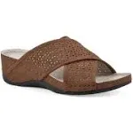 Cliffs by White Mountain Collet Wedge Sandal | Women's | Brown | Size 7.5 | Sandals