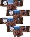 Voortman Zero Sugar Fudge Brownie Chocolate Chip Cookies Value Pack   | 8 Ounce