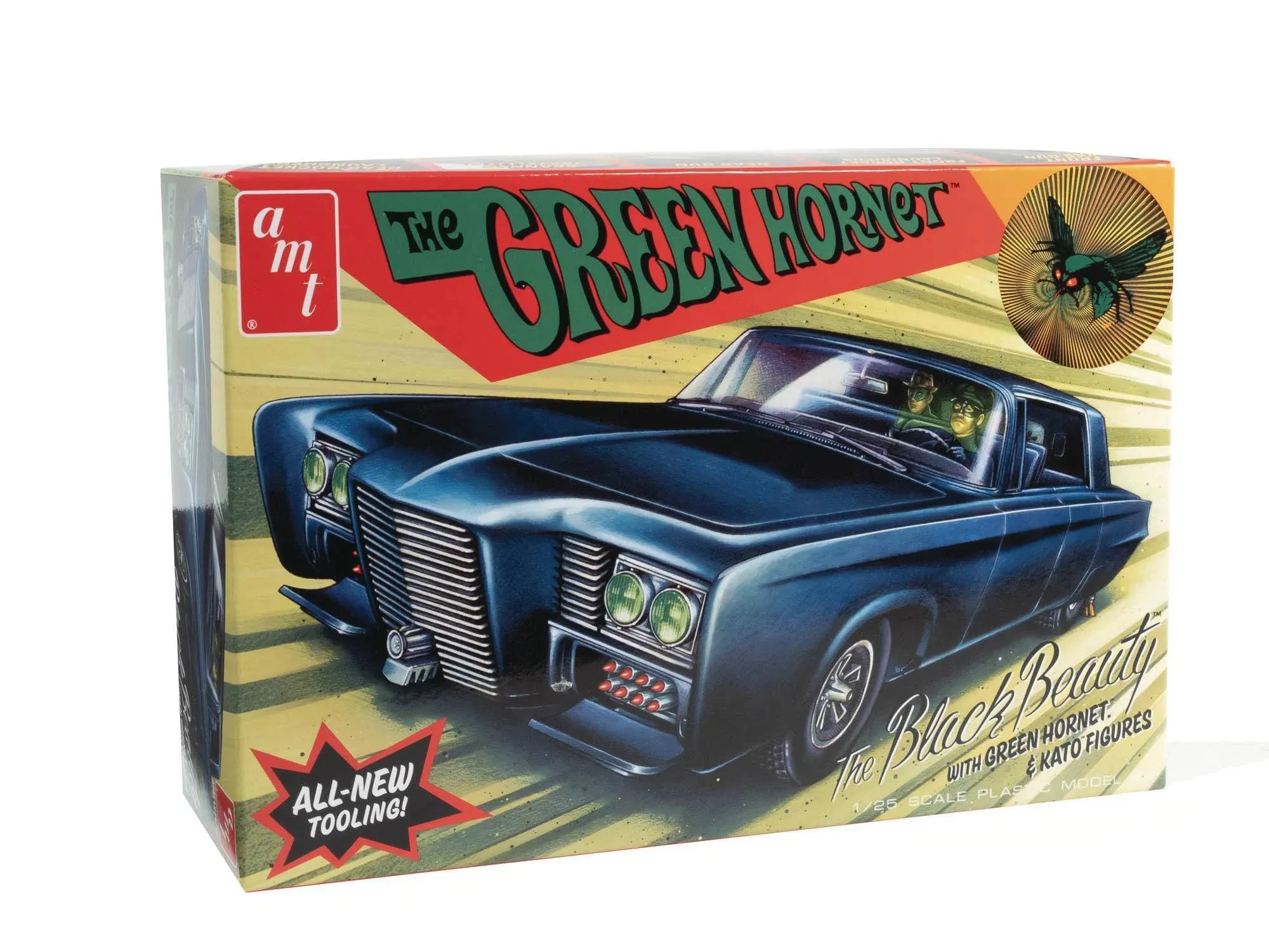 AMT Green Hornet Black Beauty Plastic Model Kit, 1/25 Scale