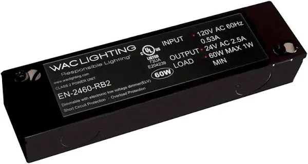 WAC Lighting Class 2 Electronic Transformer