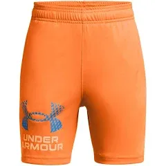 Under Armour Kids' UA Tech™ Logo Shorts Mod Grey / White