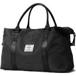 HYC00 Travel Duffel Bag,Sports Tote Gym Bag,Shoulder Weekender Overnight Bag for Women, Women's, Size: Large, Black