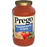 Prego Roasted Garlic & Herb Italian Sauce, 24 oz.