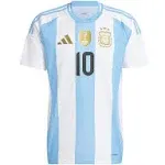 Adidas Argentina 24 Messi Home Jersey - White/Blue Burst