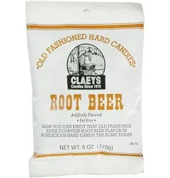 Claey&#039;s, Old Fashioned Hard Candy Root Beer, 6 oz