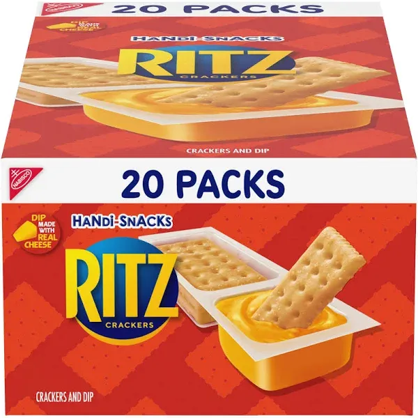 Handi-Snacks Ritz Crackers N Cheesy Dip