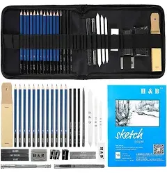 H &amp; B Pencils Set , Art Supplies Art Kit