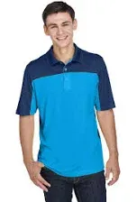 Core 365 Men's Balance Colorblock Performance Piqué Polo