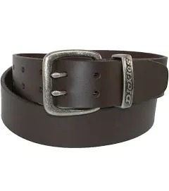 Dickies Men's Leather Two Prong Casual Belt