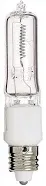 Satco S3107 100 Watt Halogen T4 Clear Light Bulb