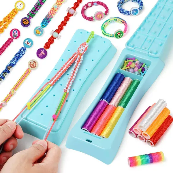 QXHOL Friendship Bracelet Making Kit for Girls - Arts Crafts for Kids String ...