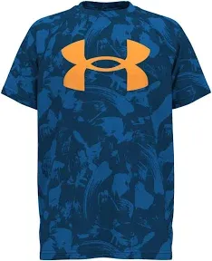 Boys' UA Tech™ Big Logo Printed Short Sleeve