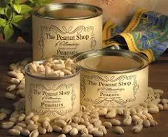 The Peanut Shop of Williamsburg Artisan Handcooked Virginia Peanuts Generously Salted