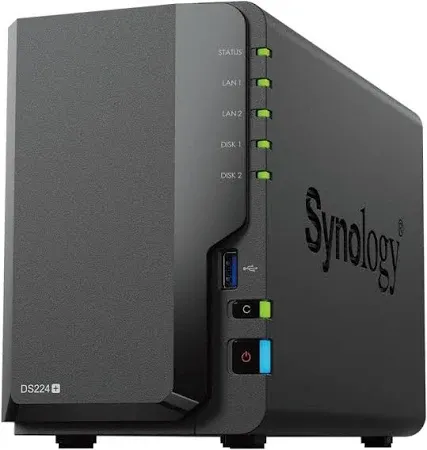 Synology DiskStation DS224+ 2-Bay NAS Enclosure