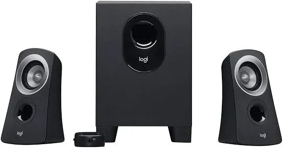 Logitech Z313 50W Computer Speaker System w/ Subwoofer (Black)