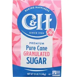 C&H Pure Cane Granulated Sugar Box