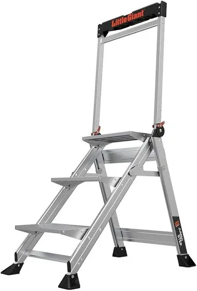 Little Giant Ladders Jumbo Step 3-Step 2 Foot Step Stool