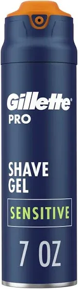 Gillette Pro Sensitive Shave Gel (7 oz)