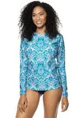 Coolibar Women's Hightide Long Sleeve Swim Shirt