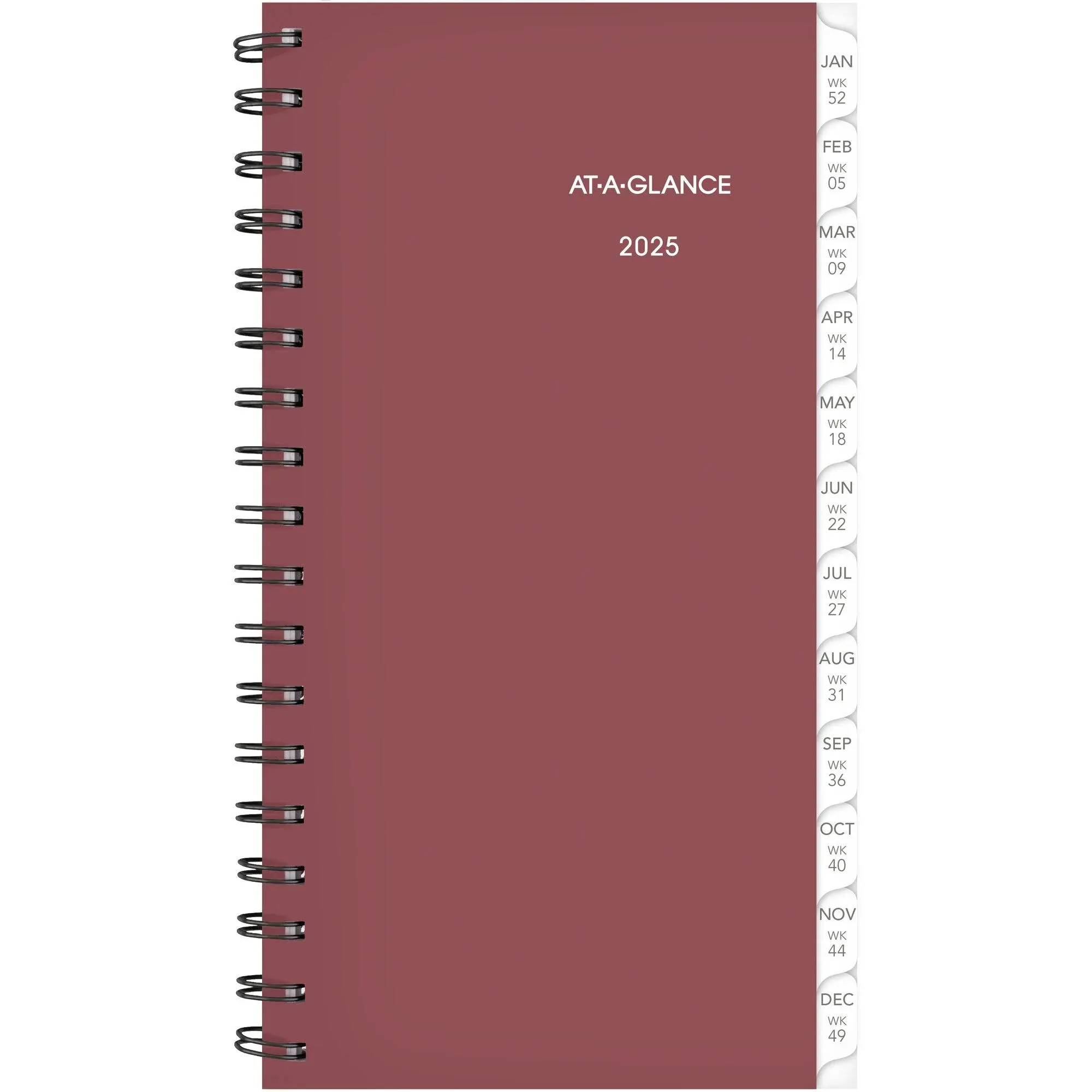 AT-A-GLANCE 2025 Planner Refill, Weekly, 3-1/4" x 6-1/2", Portable Size 2 (064-287-25)