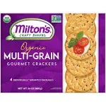 Miltons Craft Bakers Original Multi-Grain Gourmet Baked Crackers 680g (4 Individually Wrapped Packages)