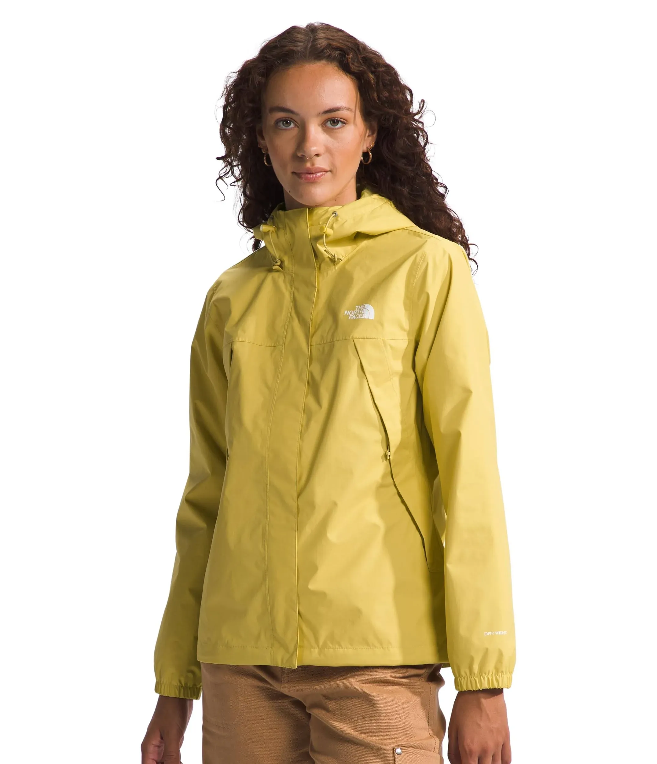 The North Face Women's Antora Jacket, Medium, Yellow Silt