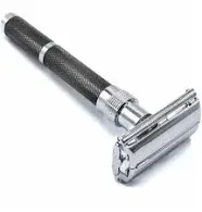 Parker 96R Long Handle Double-Edge Razor, Butterfly Opening