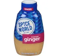 Spice World Squeezable Minced Ginger