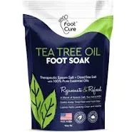 Foot Cure Tea Tree Oil Foot Soak with Epsom Salt