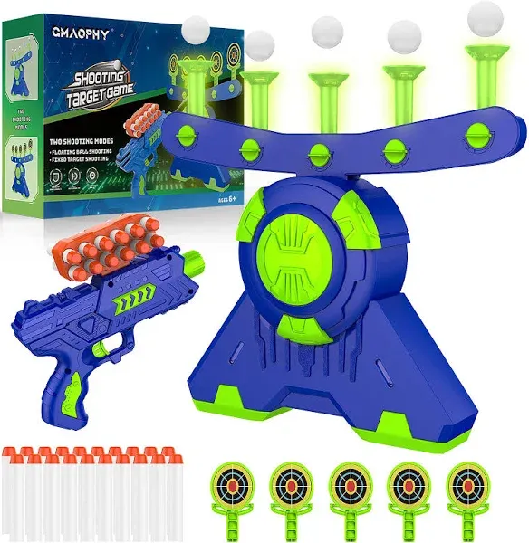 Shooting Games Toy Gift For Kids Glow in The Dark Boy Toy Floating Ball Targets