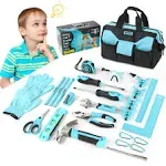 SHALL 26-Piece Kids Size Tool Set, Real Tools Kit for Kids with 12" To