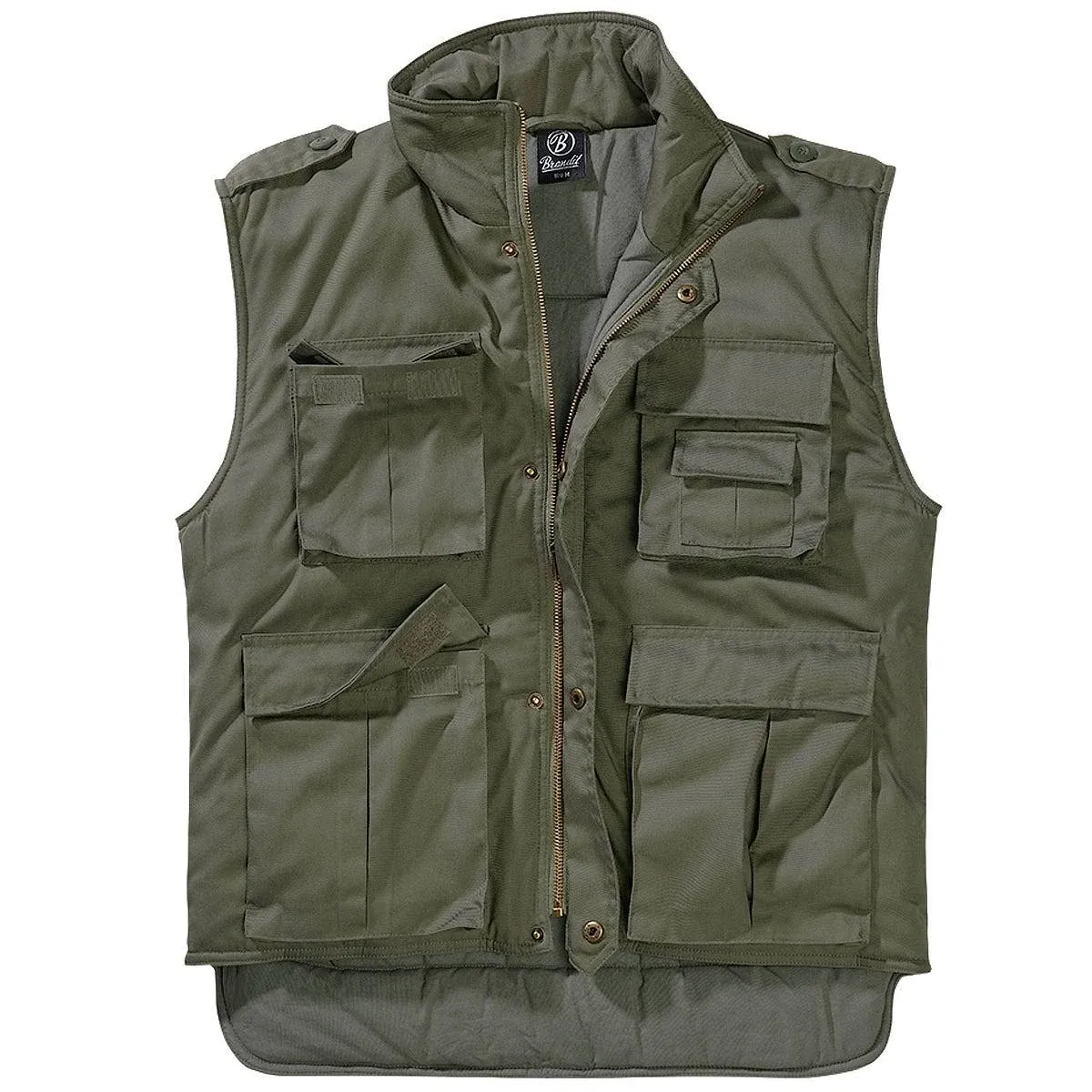 Brandit Men&#039;s Military Casual Hunting Fishing Camping Ranger Vest